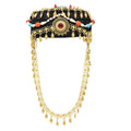 Headband Bohème à Franges de Perles et Pièces