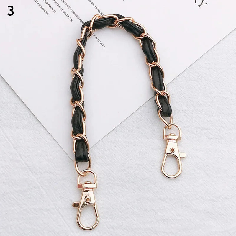 26cm Pearls Chain Strap For Handbag Fashion Accessories For Handbags Handles For Handbag Imitation Pearl Bag Chain Metal Chains