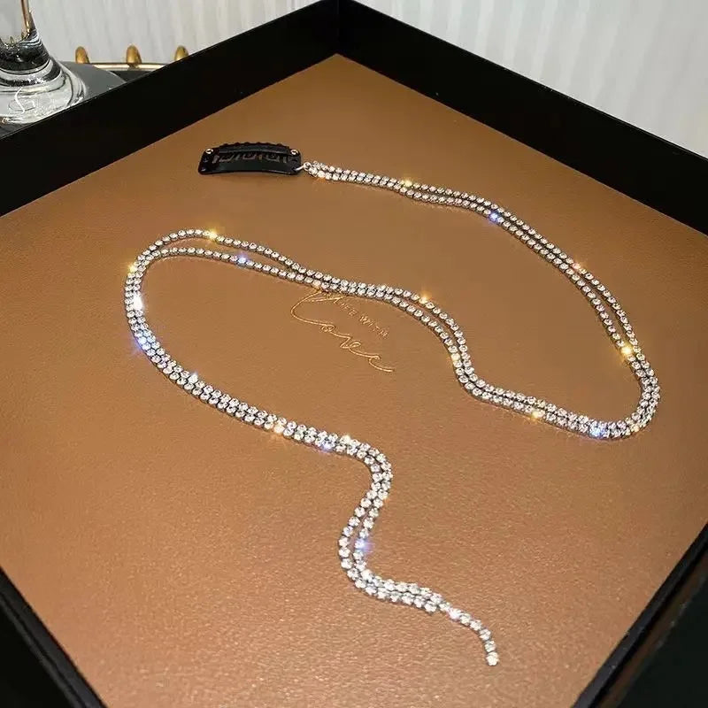 Elegant 2023 New High-End Feel Pearl Hair Accessories Women's Popular Web Red Hair Ties Silk Band Goddess Hair Accessories