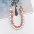 26cm Pearls Chain Strap For Handbag Fashion Accessories For Handbags Handles For Handbag Imitation Pearl Bag Chain Metal Chains